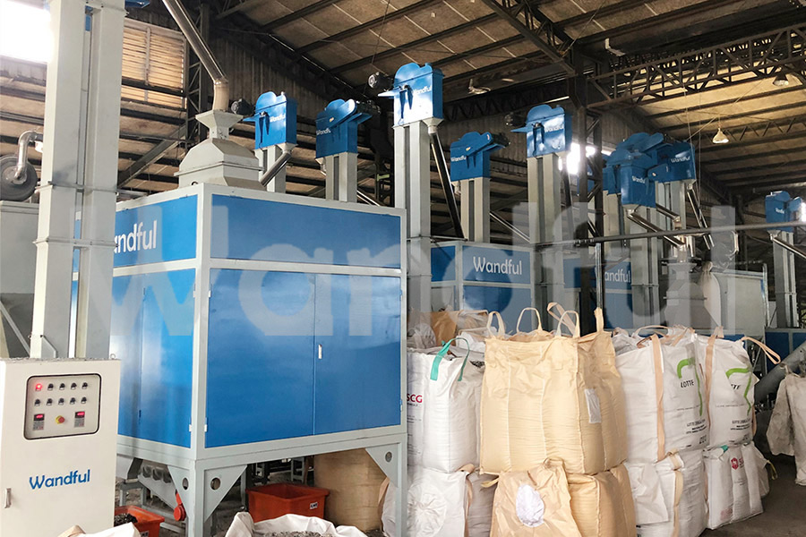The electrostatic separator is a commonly used technology in the processing of recycled plastics.