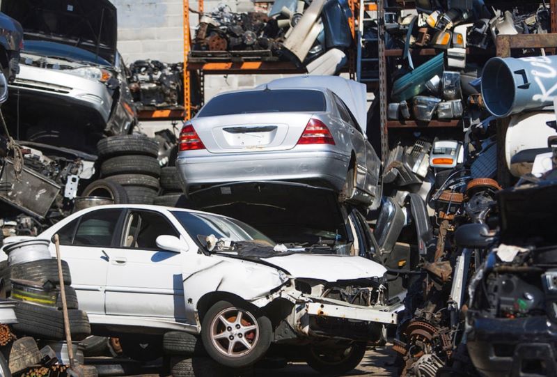 The plastic components from dismantled scrap cars hold significant value in several ways