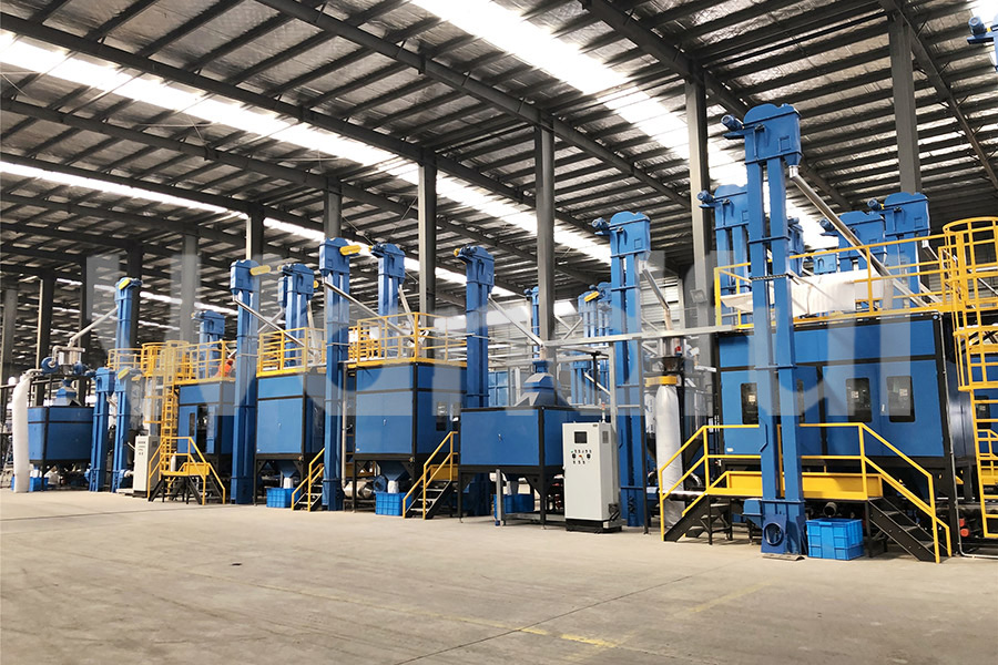 Wandful Electrostatic Separation Equipment Can Separate Mixed Crushed Materials from Iron Plant Cargo PS, Large and Small Resounding PS, Stinky A, Alloy ABS, Calcium Powder ABS, and Mineral Flame Retardant Alloy.