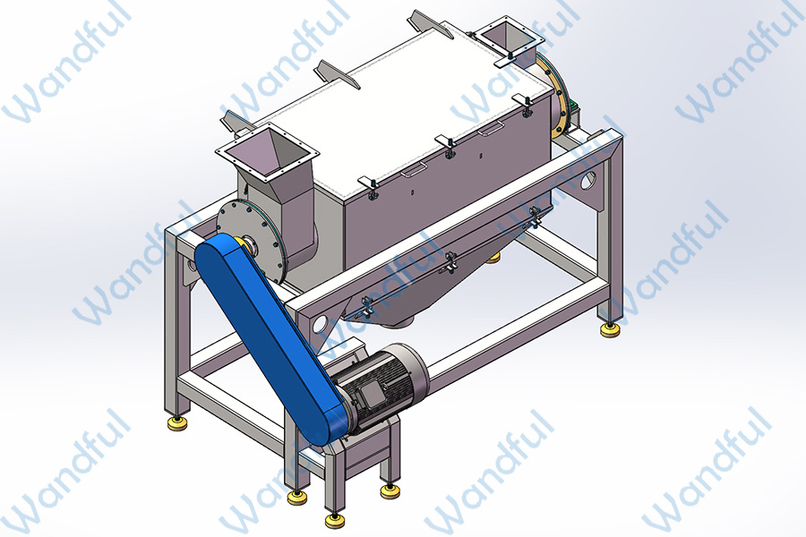 15KW horizontal dewatering machine