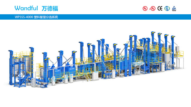 破碎塑料静电分离系统